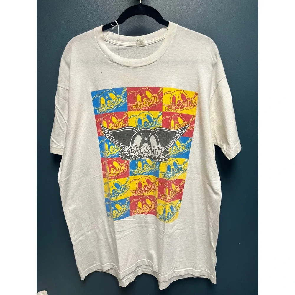 Vintage Aerosmith Pump Tour 1989 Band T-Shirt XXXL